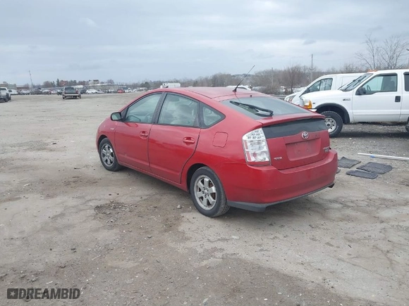 2006 Toyota Prius with VIN JTDKB20U167080345, listed as a IAAI auction lot 41716264 with NaN miles. Bid and sale history available at carsss.com. Image 3.