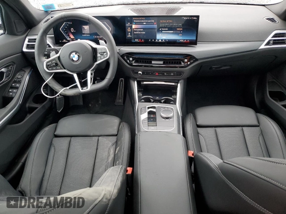 2025 BMW 3 Series 330i xDrive with VIN 3MW89CW02S8F06050, listed as a Copart auction lot 41817495 with 1,709 mi miles and Salvage Title. Bid and sale history available at carsss.com. Image 8.