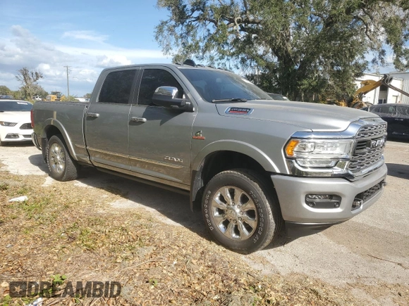 2022 Ram 2500 Limited z VIN 3C6UR5SL8NG433863, wystawiony jako Copart lot #76422054 z przebiegiem Nie podano mil oraz Nie do naprawy • Non repairable. Historia ofert i sprzedaży dostępna na DreamBid. Obrazek 4.