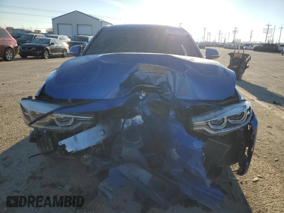 2016 BMW 3 Series 340i xDrive with VIN WBA8B7G56GNT95724, listed as a Copart auction lot 88681335 with 50,388 mi miles and Salvage title. Bid and sale history available at DreamBid. Image 5.