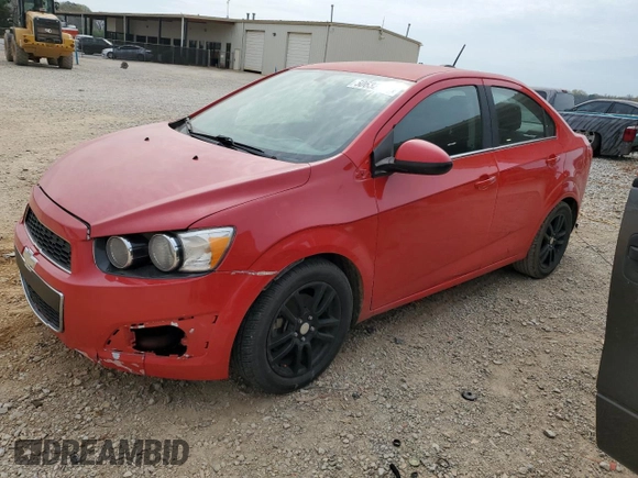 2015 Chevrolet Sonic LT with VIN 1G1JC5SB7F4148860, listed as a Copart auction lot 50632085 with 125,475 mi miles and Salvage Title. Bid and sale history available at DreamBid. Image 1.