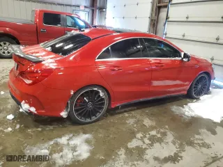 2014 Mercedes-Benz CLA-Class CLA 45 AMG with VIN WDDSJ5CB5EN086034, listed as a Copart auction lot 46156955 with 116,592 mi miles and Clean Title. Bid and sale history available at carsss.com. Image 3.