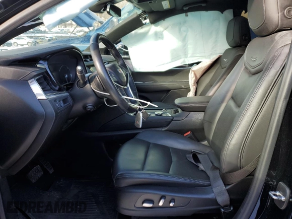2023 Cadillac XT5 AWD Premium Luxury with VIN 1GYKNDR40PZ136894, listed as a Copart auction lot 45147465 with 42,901 mi miles and Salvage Title. Bid and sale history available at DreamBid. Image 7.