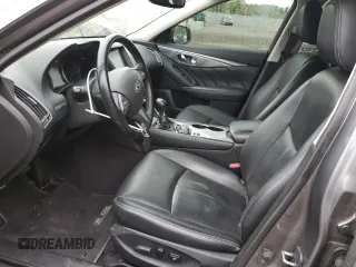 2015 Infiniti Q50 Premium with VIN JN1BV7AR1FM399537, listed as a Copart auction lot 58792395 with 179,391 mi miles and Salvage title. Bid and sale history available at DreamBid. Image 7.