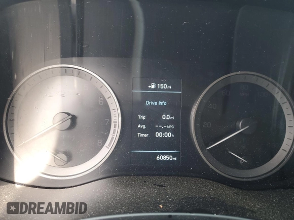 2020 Hyundai Tucson Ultimate with VIN KM8J3CAL1LU145370, listed as a Copart auction lot 62810955 with 60,850 mi miles and Salvage title. Bid and sale history available at DreamBid. Image 9.