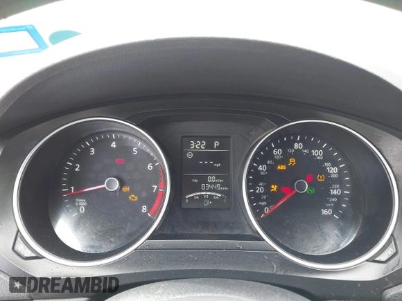 2017 Volkswagen Jetta S с VIN 3VW2B7AJ6HM306726, выставлен на аукционе IAAI как лот 41553568 с пробегом 83 449 миль миль и . История ставок и продаж доступна на DreamBid. Изображение 7.