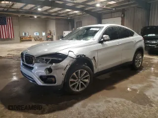 2019 BMW X6 xDrive35i with VIN 5UXKU2C55K0Z64336, listed as a Copart auction lot 45971195 with 44,596 mi miles and Salvage Title. Bid and sale history available at carsss.com. Image 1.