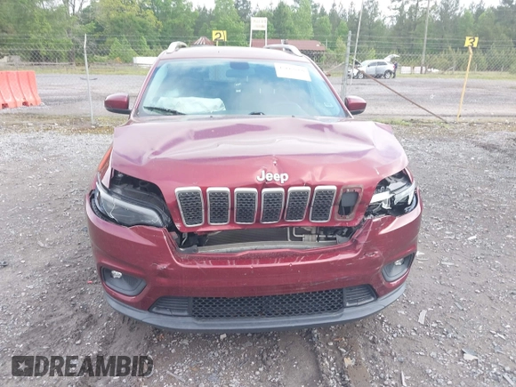2019 Jeep Cherokee Latitude Plus with VIN 1C4PJMLB3KD195412, listed as a IAAI auction lot 42117860 with 177,178 mi miles. Bid and sale history available at carsss.com. Image 12.