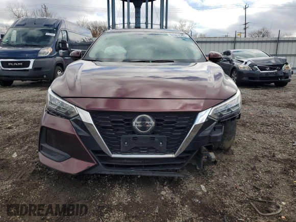 2020 Nissan Sentra SV with VIN 3N1AB8CV6LY238128, listed as a Copart auction lot 52024585 with 175,693 mi miles and Clean Title. Bid and sale history available at carsss.com. Image 5.