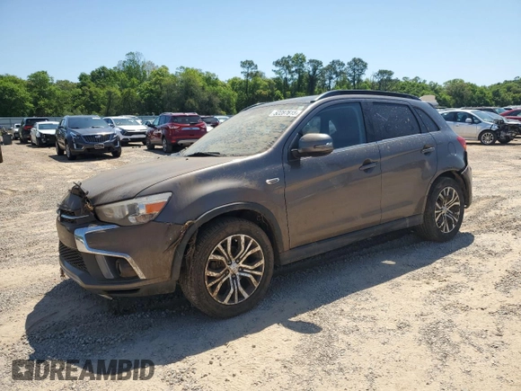 2018 Mitsubishi Outlander SEL with VIN JA4AP4AW8JU003405, listed as a Copart auction lot 52287615 with 66,625 mi miles and Salvage title. Bid and sale history available at DreamBid. Image 1.