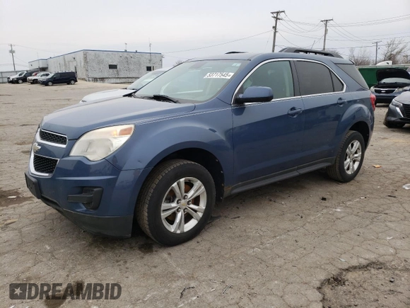 2012 Chevrolet Equinox 1LT z VIN 2GNALDEK6C6130980, wystawiony jako Copart lot #53717545 z przebiegiem 133 689 mil mil oraz Czysty tytuł • Clean title. Historia ofert i sprzedaży dostępna na DreamBid. Obrazek 1.