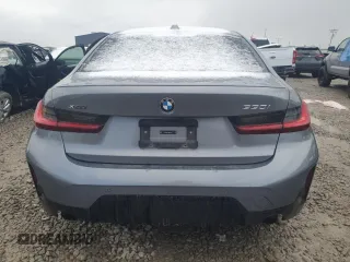 2024 BMW 3 Series 330i xDrive with VIN 3MW89FF01R8E14844, listed as a Copart auction lot 48992225 with 0 mi miles and Salvage Title. Bid and sale history available at carsss.com. Image 6.