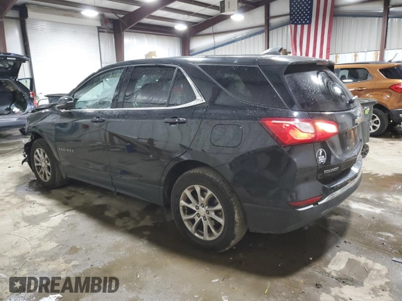 2019 Chevrolet Equinox LT with VIN 3GNAXTEV9KL288569, listed as a Copart auction lot 76034324 with 127,501 mi miles and Salvage Title. Bid and sale history available at DreamBid. Image 2.