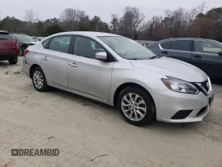 2019 Nissan Sentra S with VIN 3N1AB7AP2KY449002, listed as a Copart auction lot 48958505 with 102,181 mi miles and Salvage Title. Bid and sale history available at DreamBid. Image 4.