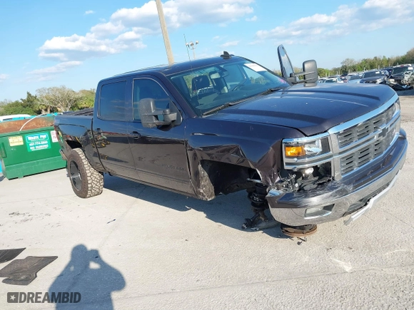 2015 Chevrolet Silverado 1500 LT with VIN 3GCUKREC0FG504717, listed as a IAAI auction lot 41668156 with 79,641 mi miles. Bid and sale history available at carsss.com. Image 14.