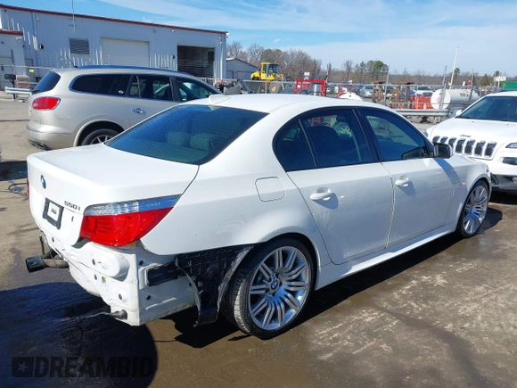 2008 BMW 5 Series 550i with VIN WBANW53588CT54008, listed as a IAAI auction lot 41586487 with 81,351 mi miles. Bid and sale history available at carsss.com. Image 13.