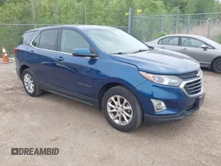 2019 Chevrolet Equinox LT z VIN 2GNAXTEVXK6174908, wystawiony jako IAAI lot #42293308 z przebiegiem 166 887 mil mil oraz . Historia ofert i sprzedaży dostępna na DreamBid. Obrazek 1.
