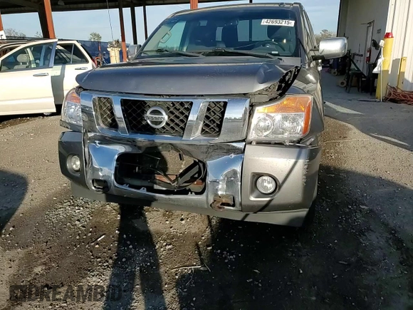 2013 Nissan Titan SL with VIN 1N6BA0EC0DN304864, listed as a Copart auction lot 42693215 with 126,047 mi miles and Salvage Title. Bid and sale history available at DreamBid. Image 13.