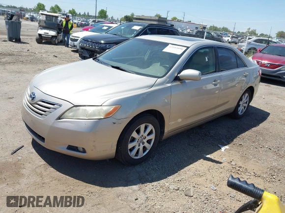 2007 Toyota Camry LE with VIN JTNBK46KX73002281, listed as a IAAI auction lot 42192098 with 217,673 mi miles and . Bid and sale history available at DreamBid. Image 2.