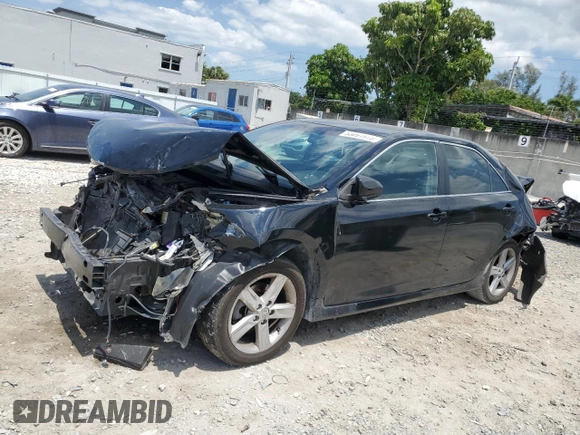 2012 Toyota Camry L with VIN 4T1BF1FK4CU611924, listed as a Copart auction lot 53091975 with 126,545 mi miles and Salvage Title. Bid and sale history available at DreamBid. Image 1.