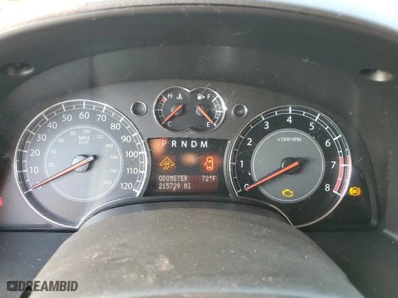 2008 Suzuki XL7 Luxury with VIN 2S3DB417286105139, listed as a Copart auction lot 72245264 with 215,739 mi miles and Salvage Title. Bid and sale history available at carsss.com. Image 9.