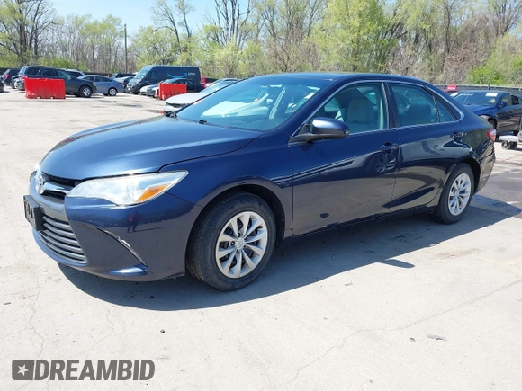 2016 Toyota Camry XLE with VIN 4T4BF1FK9GR558584, listed as a IAAI auction lot 41987137 with 115,685 mi miles and . Bid and sale history available at DreamBid. Image 2.