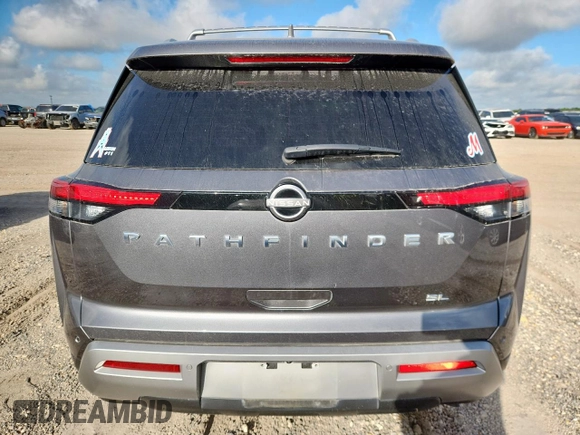2023 Nissan Pathfinder SL with VIN 5N1DR3CA4PC209839, listed as a Copart auction lot 65969665 with 48,743 mi miles and Clean title. Bid and sale history available at DreamBid. Image 6.