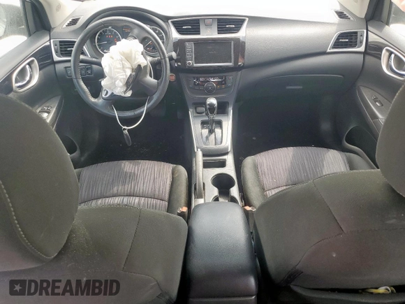 2019 Nissan Sentra S with VIN 3N1AB7AP6KY356483, listed as a Copart auction lot 50626135 with 48,195 mi miles and Salvage Title. Bid and sale history available at carsss.com. Image 8.