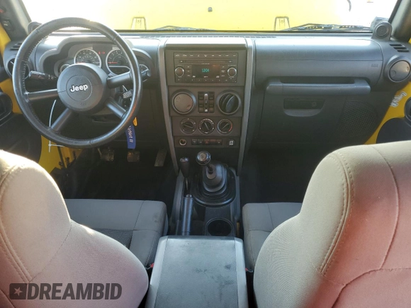2008 Jeep Wrangler Unlimited Rubicon with VIN 1J4GA69148L596423, listed as a Copart auction lot 63205285 with 179,979 mi miles and Clean title. Bid and sale history available at DreamBid. Image 8.