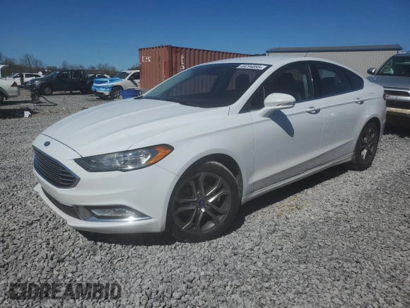 2017 Ford Fusion SE with VIN 3FA6P0H77HR337421, listed as a Copart auction lot 49294895 with 263,855 mi miles and Salvage Title. Bid and sale history available at carsss.com. Image 1.