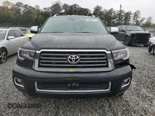 2020 Toyota Sequoia Limited with VIN 5TDKY5G12LS074213, listed as a Copart auction lot 80369414 with 92,114 mi miles and Salvage Title. Bid and sale history available at carsss.com. Image 5.