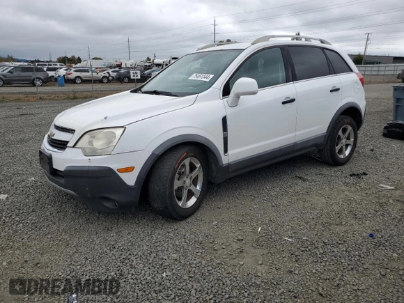 2012 Chevrolet Captiva Sport LS w/2LS with VIN 3GNAL2EK2CS564593, listed as a Copart auction lot 75461344 with 106,864 mi miles and Salvage Title. Bid and sale history available at carsss.com. Image 1.