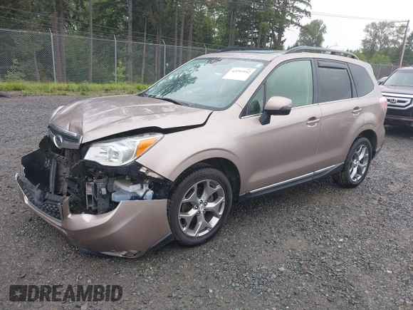 2015 Subaru Forester Touring with VIN JF2SJAUC1FH457069, listed as a IAAI auction lot 42293542 with 71,689 mi miles and . Bid and sale history available at DreamBid. Image 17.
