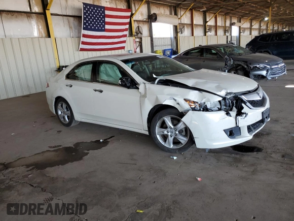 2010 Acura TSX with VIN JH4CU2F66AC015271, listed as a Copart auction lot 54620125 with 46,482 mi miles and Salvage Title. Bid and sale history available at carsss.com. Image 4.