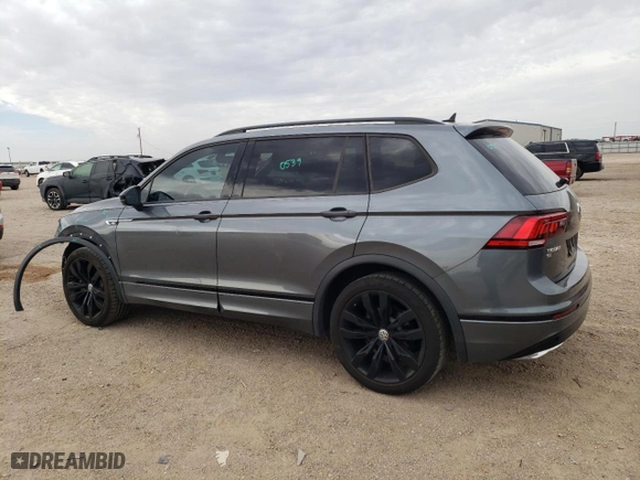 2021 Volkswagen Tiguan SE with VIN 3VV2B7AX5MM057855, listed as a Copart auction lot 48918515 with 32,129 mi miles and Salvage Title. Bid and sale history available at carsss.com. Image 2.