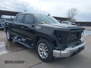 2020 GMC Sierra 1500 SLT with VIN 3GTP8DEDXLG146321, listed as a IAAI auction lot 41858347 with 141,873 mi miles and . Bid and sale history available at DreamBid. Image 1.