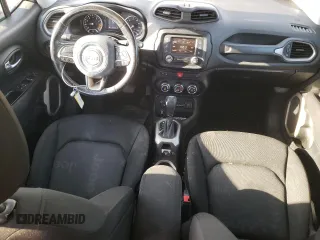 2017 Jeep Renegade Altitude with VIN ZACCJBBB0HPG49887, listed as a Copart auction lot 61934545 with 118,057 mi miles and Salvage title. Bid and sale history available at DreamBid. Image 8.