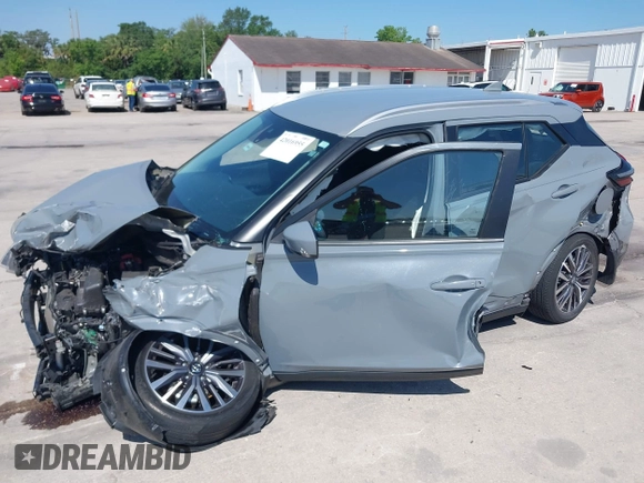 2021 Nissan Kicks SV with VIN 3N1CP5CV1ML512892, listed as a IAAI auction lot 42016955 with 63,754 mi miles. Bid and sale history available at carsss.com. Image 14.