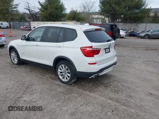 2017 BMW X3 xDrive28i with VIN 5UXWX9C36H0W68556, listed as a IAAI auction lot 41217277 with 120,572 mi miles and . Bid and sale history available at DreamBid. Image 3.