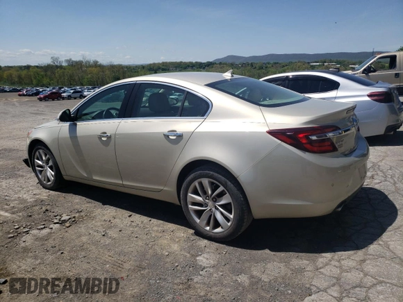 2014 Buick Regal Premium II with VIN 2G4GS5GX6E9263157, listed as a Copart auction lot 54825775 with 103,403 mi miles and Salvage title. Bid and sale history available at DreamBid. Image 2.