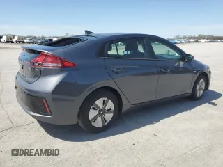 2019 Hyundai Ioniq Blue with VIN KMHC65LC4KU125489, listed as a Copart auction lot 51063565 with 105,045 mi miles and Salvage Title. Bid and sale history available at DreamBid. Image 3.