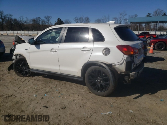 2017 Mitsubishi Outlander Sport ES 2.0 with VIN JA4AP3AU0HZ067735, listed as a Copart auction lot 43909465 with 92,051 mi miles and Salvage Title. Bid and sale history available at carsss.com. Image 2.