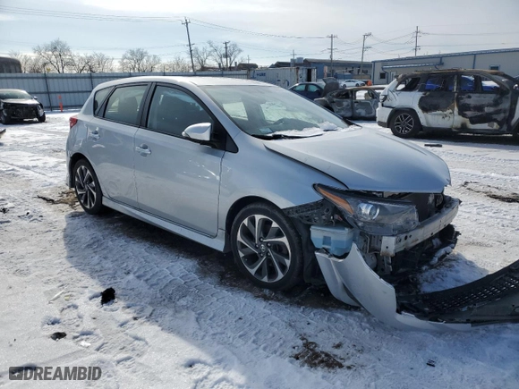 2016 Scion iM with VIN JTNKARJE1GJ508725, listed as a Copart auction lot 44032745 with 126,126 mi miles and Salvage Title. Bid and sale history available at carsss.com. Image 4.
