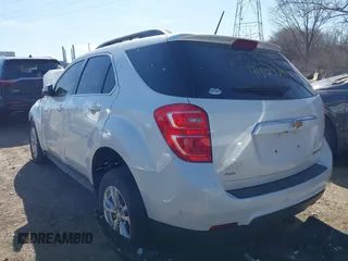 2016 Chevrolet Equinox LT with VIN 2GNFLFEK9G6152561, listed as a IAAI auction lot 41827514 with 120,848 mi miles and . Bid and sale history available at carsss.com. Image 3.