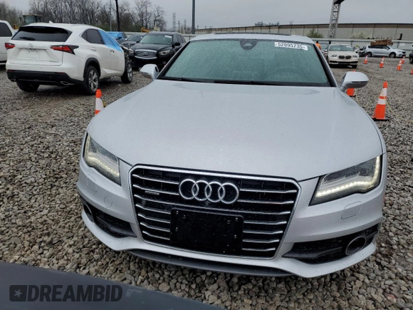 2013 Audi A7 Prestige with VIN WAU3GAFC9DN039773, listed as a Copart auction lot 52095735 with 107,246 mi miles and Salvage title. Bid and sale history available at DreamBid. Image 5.