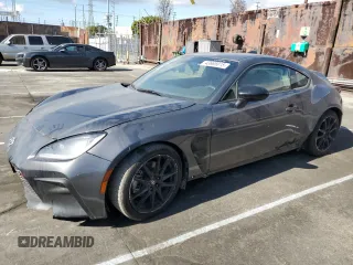 2023 Toyota GR86 Premium with VIN JF1ZNBE18P9766480, listed as a Copart auction lot 43665815 with 8,887 mi miles and Salvage Title. Bid and sale history available at carsss.com. Image 1.