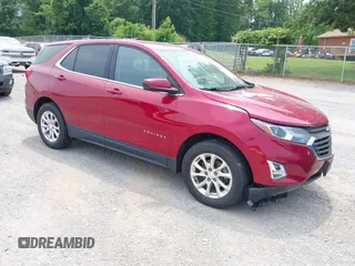 2018 Chevrolet Equinox LT z VIN 2GNAXSEV1J6116288, wystawiony jako IAAI lot #42418695 z przebiegiem 166 233 mil mil oraz . Historia ofert i sprzedaży dostępna na DreamBid. Obrazek 1.