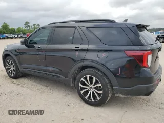 2020 Ford Explorer ST with VIN 1FM5K8GC1LGA80124, listed as a Copart auction lot 54865575 with 95,477 mi miles and Salvage Title. Bid and sale history available at carsss.com. Image 2.