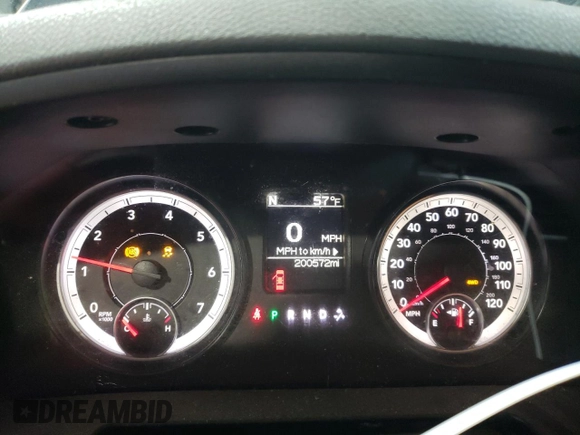 2014 Ram 1500 SLT with VIN 1C6RR7GT8ES269677, listed as a Copart auction lot 45993455 with 200,572 mi miles and Salvage title. Bid and sale history available at DreamBid. Image 9.