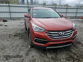 2017 Hyundai Santa Fe 2.4L z VIN 5XYZT3LB4HG381838, wystawiony jako Copart lot #53923535 z przebiegiem 71 815 mil mil oraz Szkoda całkowita • Salvage title. Historia ofert i sprzedaży dostępna na DreamBid. Obrazek 14.